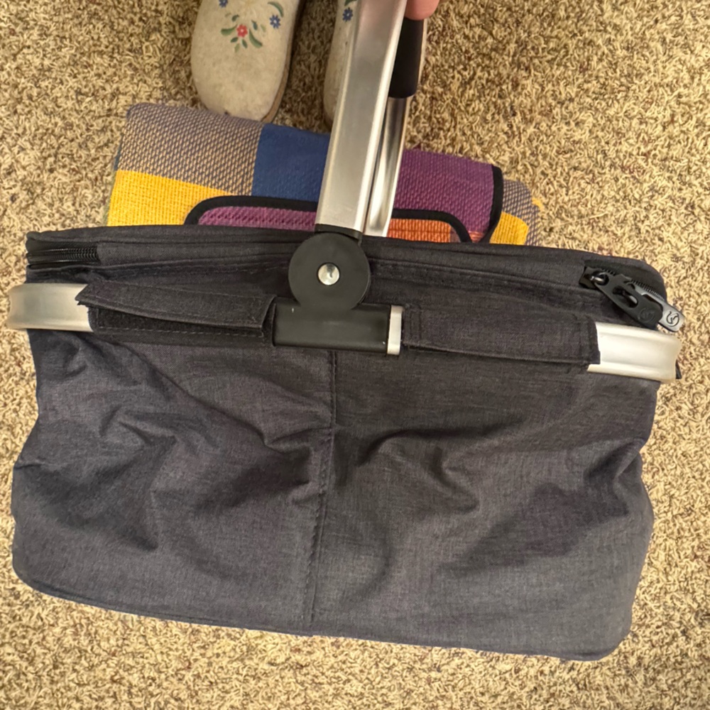 Picnic basket and Mayo Clinic picnic blanket